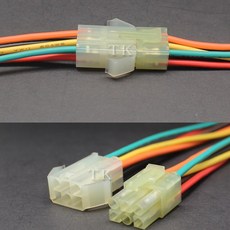 커넥터 6P 소 하네스 콘넥터 KET 연호, 1개