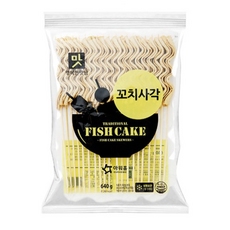 아워홈 꼬치사각어묵 640g 어묵, 3개