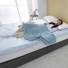 [지베스] 헤이슬립 9존 12cm 무소음 토퍼 매트리스 Q(보관끈포함)