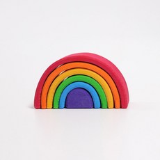 [그림스] 발도르프교구 원목 레인보우 스몰, 단품, 단품