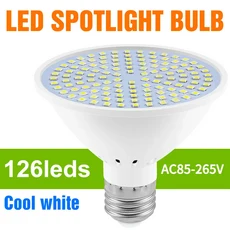 300W LED 전구 E27 차고 램프 AC220V 천장 조명 110V 스포트라이트 변형 가능 접이식 차가운/따뜻한 흰색