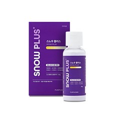 [치과의사 개발] 스노우 플러스 치아 미백 가루 구취제거 구강청정 잇몸질환, 1개, 30g