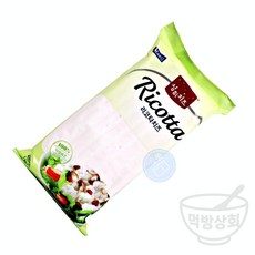 먹방상회 냉장 리코타치즈BS 파우치 1킬로그램 신선한 리코타