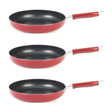 조은요리 국내산 코팅 프라이팬, 3개, 36cm