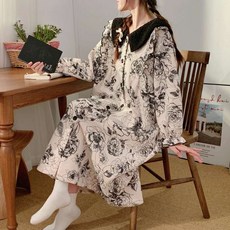 와이투 임부잠옷 임산부 빅사이즈 홈웨어 파자마 오버핏 수면