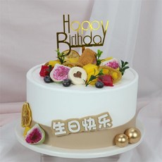 모형 케이크 생일 소품 파티용품 촬영용 샘플 스튜디오 케잌 클레이, 6인치, H08