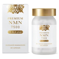 premium NMN 7500 NMN 7500mg 5-ALA 60 100% GMP 고배합 플라센트 레스베라트롤 아스타크산틴 히알루론산, 1개, 60정