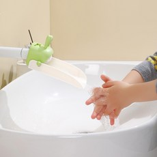 아기세면대 세면대 수전 수도꼭지 연장탭 커버 B형, 핑크, 핑크