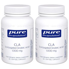 Pure Encapsulations CLA軟膠囊 1000mg, 2罐, 60顆