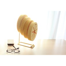 에코디스크 천연가습기 친환경 미니 무선 노필터 아기방 무소음 자연기화식 가습기(철제 와이어 1개 + 셀룰로스 2개), 1세트