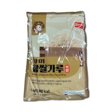 (무료배송) 화미 복합(70%) 찹쌀가루 1kg, 2개