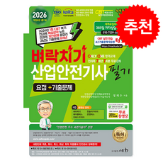 2026 벼락치기 산업안전기사 필기 요점+기출문제+무료 동영상 + 쁘띠수첩 증정, 세화, 정재수