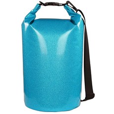 MARCHWAY 플로팅 방수 드라이 백 백팩 5L/10L/20L/30L/40L 롤 탑 자루는 카약 래프팅 보트 타기 수영 캠핑 하이킹 해변 낚시를 위한 장비를 건, 샤이니 블루