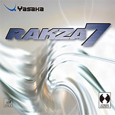雙兵桌球 YASAKA RAKZA 7 桌球膠皮 提升旋轉與速度 精準控制 卓越性能, 1個, 紅色 MAX