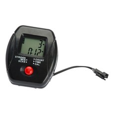 피트니스 장비용 복부 휠 카운터 스테퍼 카운터 디지털 페도미터 LCD 디스플레이 스텝 머신 카운터, 01 빠른, 04 개당 1.5kg