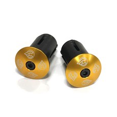 치넬리(Cinelli) 엔드 플러그+익스팬더[End Plugs + Expander] 골드 2개 세트, 1개