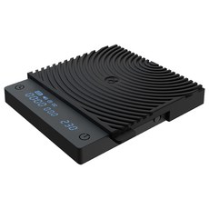 TIMEMORE泰摩 咖啡電子秤 自動沖煮/義式把手秤重記憶, 黑鏡Mini版-黑色, 黑鏡Mini版, 2kg