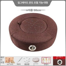 쑥 좌훈방 좌식 방연 훈증 발뜸부개 습식 온열 좌훈, 원목 대형 온도조절 방연 54알 3종세트, 1개, 기본 색상