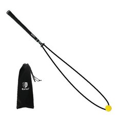 高爾夫揮桿體能繩，新品上市，現貨供應，提升揮桿力量與穩定性, 黑色, 1個