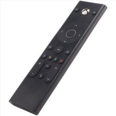 Xbox 시리즈 X/S 원격 제어 Xbox One Slim 멀티미디어 엔터테인먼트 컨트롤러 용 리모컨, 검은색