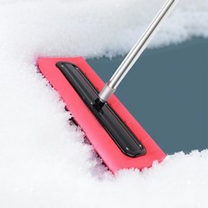 호환눈제거용 빗 거품 빗자루 스크레이퍼 푸셔 차고 집 잔디밭 뒷마당 야외용 차도 얼음, 01 중국