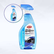 쌍문상회 지금 필요한 맑은 세차용품 세정제 유리 유리세정제 세척 클리너 얼룩제거 차량 650ml k31872EA, 본상품