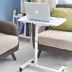 가팡 원목 이동식 노트북 책상 01번