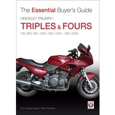 (영문도서) Hinckley Triumph Triples & Fours: 750 900 955 1000 1050 1200 - 1991-2009 Paperback, Veloce Publishing, English, 9781845842871