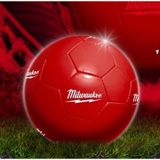 Milwaukee 米沃奇/美沃奇 5號紀念無縫貼皮防水耐用足球 (兼具擺飾實用性), 1個