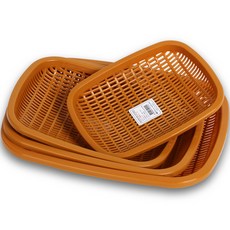 국내생산 야채소쿠리 채소바구니 상추바구니 쌈 채소 야채바구니, 야채바구니1호(브라운)