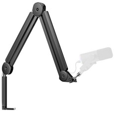 InnoGear Blue Yeti FIFINE AM8 K669B HyperX QuadCast S SoloCast AT2020 Shure SM7B MV7 및 기타 마이크용 마이크, 블랙.