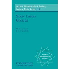 Skew Linear Groups, Cambridge University Press