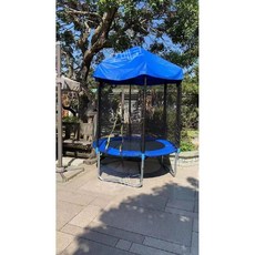 방방이 트램폴린 캠핑장 3m 점핑 점프업, 6피트 1.83m + 캐노피