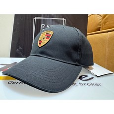 【This is Eddie】Porsche 德國保時捷原廠黑色基本款賽車帽, 1個