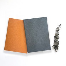 친환경 재생가죽노트 고급노트 자연을생각하는공책 친환경노트 실제본 친환경제본, 1개, 베이지