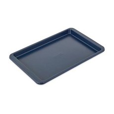 키친에이드 KitchenAid 22.9x33cm(9x13인치) 논스틱 알루미늄 스틸 베이킹 시트 컨투어 실버, 잉크 블루