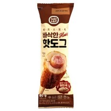 우양 바삭한 핫도그, 1개, 80g