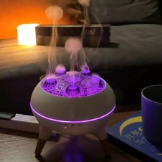 블루웨이 해파리가습기 가습기 탁상 물멍 해파리, 기본 색상, 수달 사운드 컬러풀 라이트+음성