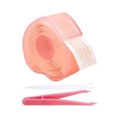 아이엘 레이스 쌍꺼풀 테이프 레이스 쌍테 롤형 KC인증완료 티안나는, 1개, AB002 곡선