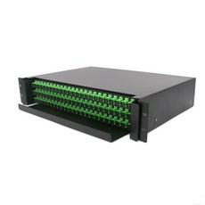 MT-1013 72 포트 2U 광섬유 패치 패널(케이블 관리자 SC UPC Adapror(APC) 포함), 01 2 U