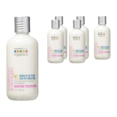 네이쳐스베이비오가닉스 컨디셔너 & 디탱글러 라벤더 카모마일 글루텐 프리, 236.5ml, 6개