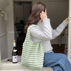 TRUDA GIRL 雲朵泡芙包 立體泡泡單肩包