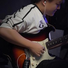 헤드폰 앰프 휴대용 기타 플러그 플러그인 내장 다른 톤, 1개, 기본, 기본