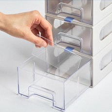 미제이 시스맥스 스마트 멀티박스 1단 미니서랍장