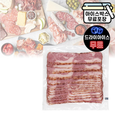 S 전지베이컨 (드라이) 두께 2.3mm 베이컨, 1개, 500g