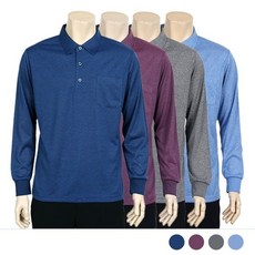 카라넥 긴팔 여성 티셔츠 스판