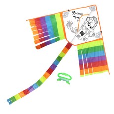 2026 붉은 말의 해 말 연 만들기 가오리연, 1개