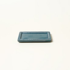 미니 직사각 도자기 받침대 핸드메이드 인테리어 소품 받침