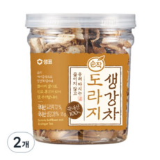 순작 도라지 생강차 원물, 55g, 1개입, 14개