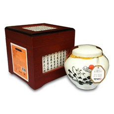 천년약초 천연벌꿀 고가구 매화백자 사양 토봉꿀 1본 1.2kg, 1개